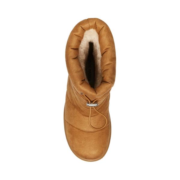 Kozaki Damskie Steve Madden Icy Chestnut Brązowe | SM-372IO