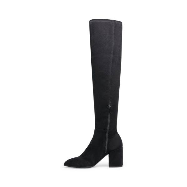 Kozaki Damskie Steve Madden Jacey Czarne | SM-190UR