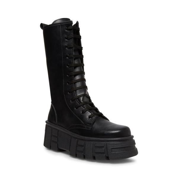 Kozaki Damskie Steve Madden Transform Czarne | SM-758UW