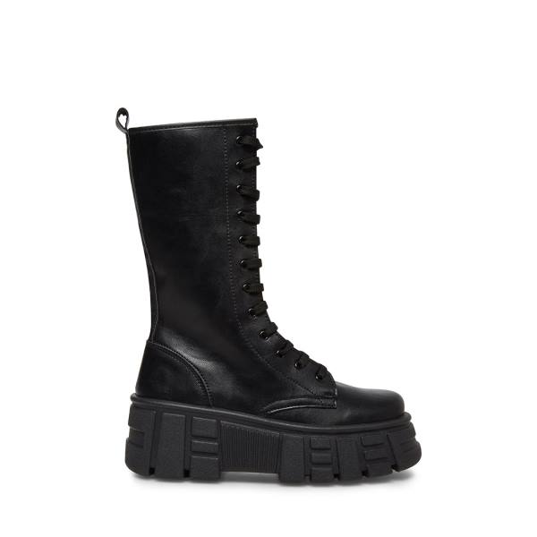 Kozaki Damskie Steve Madden Transform Czarne | SM-758UW