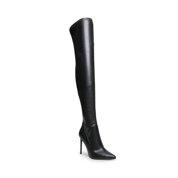 Kozaki Damskie Steve Madden Vava Paris Czarne | SM-057WG