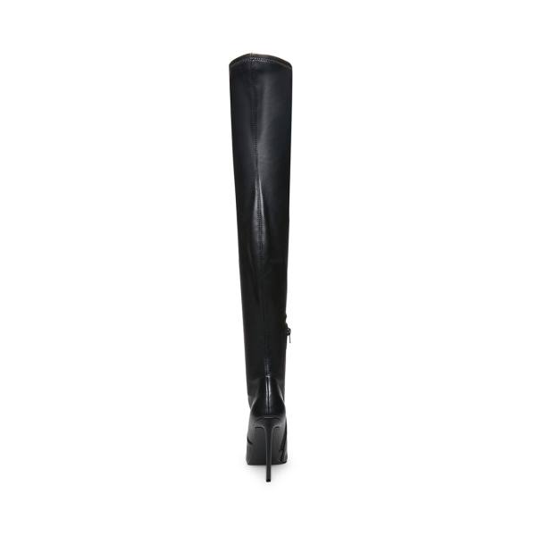 Kozaki Damskie Steve Madden Vava Paris Czarne | SM-057WG