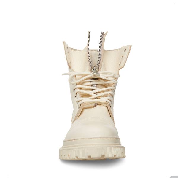 Kozaki Męskie Steve Madden Guard Bone Beżowe | SM-198KM