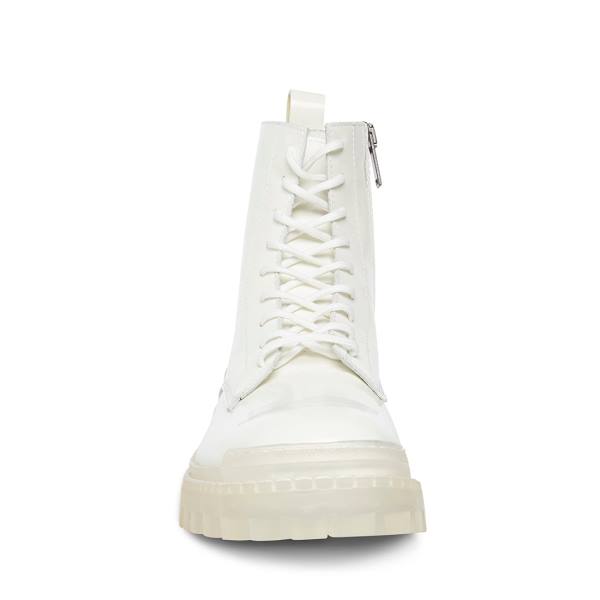 Kozaki Męskie Steve Madden Halen2 Białe | SM-218LP