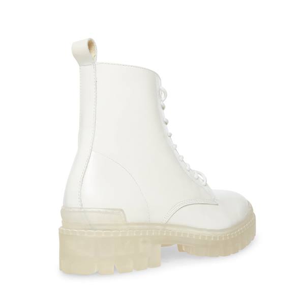 Kozaki Męskie Steve Madden Halen2 Białe | SM-218LP