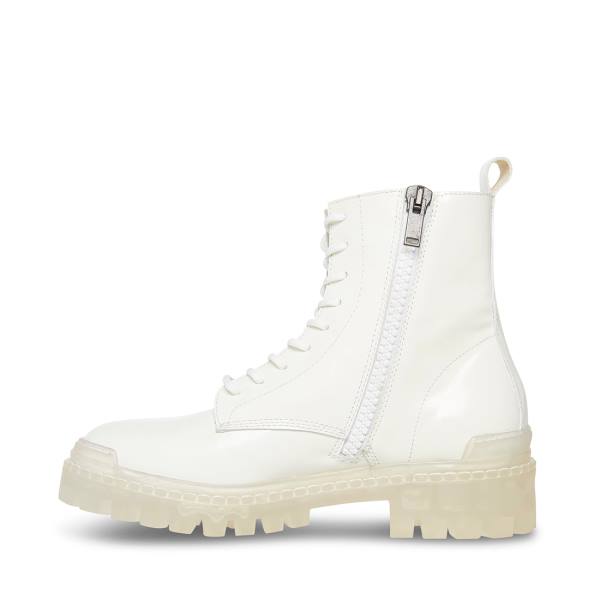 Kozaki Męskie Steve Madden Halen2 Białe | SM-218LP