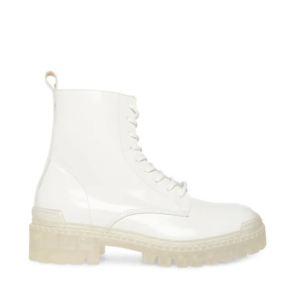 Kozaki Męskie Steve Madden Halen2 Białe | SM-218LP