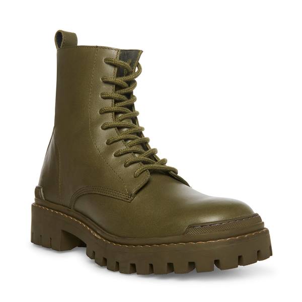 Kozaki Męskie Steve Madden Halen2 Zielone | SM-328GN