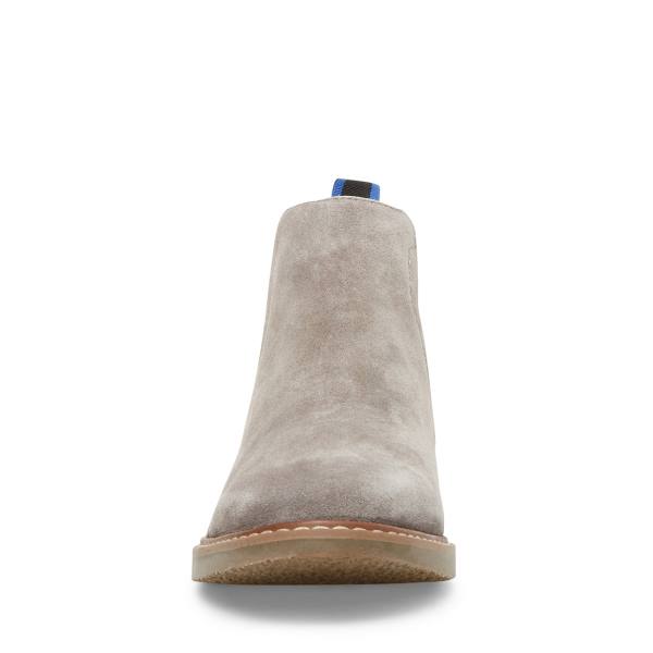 Kozaki Męskie Steve Madden Highlyte Taupe Szare Brązowe | SM-624PY