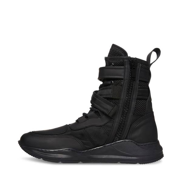 Kozaki Męskie Steve Madden Zerodays Czarne | SM-372LV