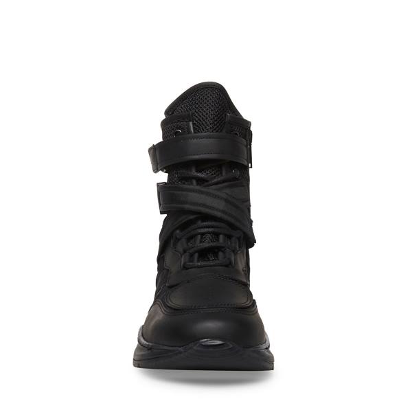 Kozaki Męskie Steve Madden Zerodays Czarne | SM-372LV
