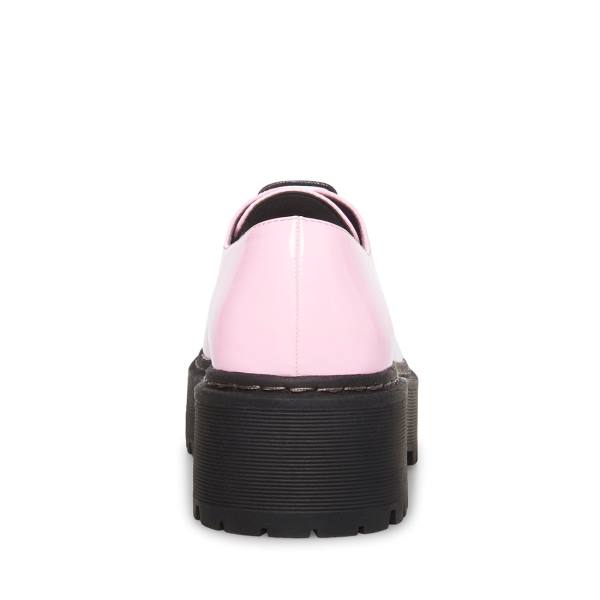 Loafersy Damskie Steve Madden Brenton Lakierowana Różowe | SM-918BF