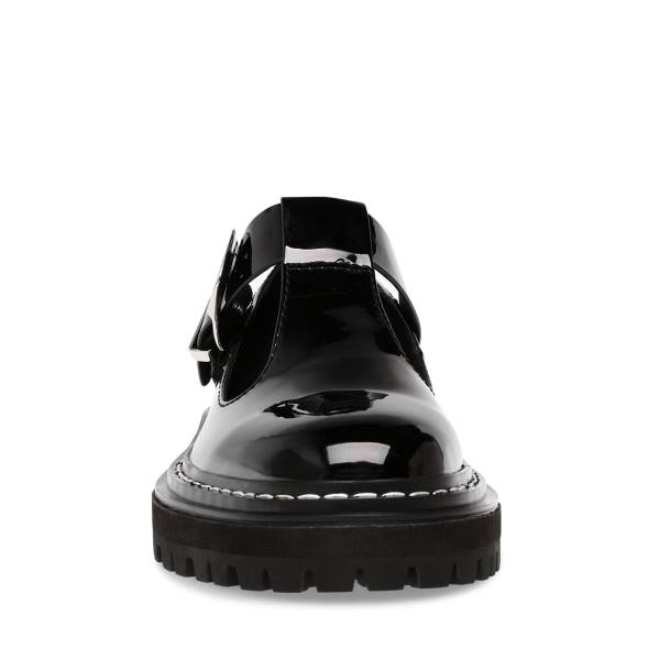 Loafersy Damskie Steve Madden Suzey Czarne | SM-205HC