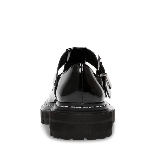 Loafersy Damskie Steve Madden Suzey Czarne | SM-205HC