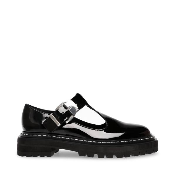 Loafersy Damskie Steve Madden Suzey Czarne | SM-205HC
