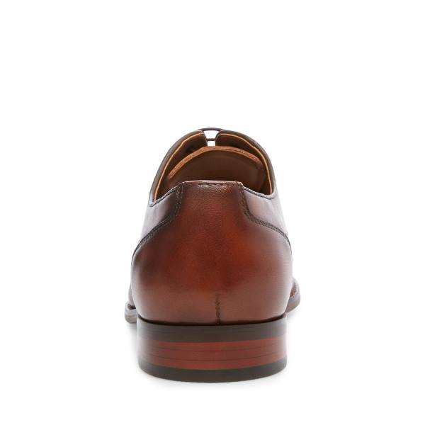 Mokasyny Męskie Steve Madden Proctor Tan Skórzane Brązowe | SM-854DP
