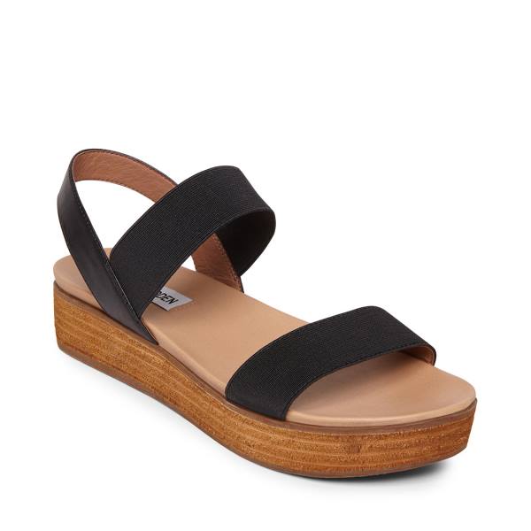 Sandały Damskie Steve Madden Agile Czarne | SM-419IL