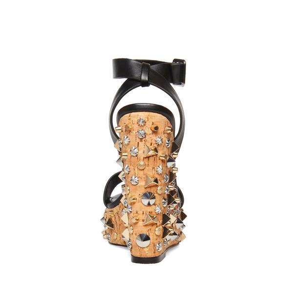 Sandały Damskie Steve Madden Alika Czarne | SM-601QK