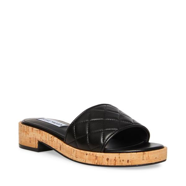 Sandały Damskie Steve Madden Aria Czarne | SM-051IM