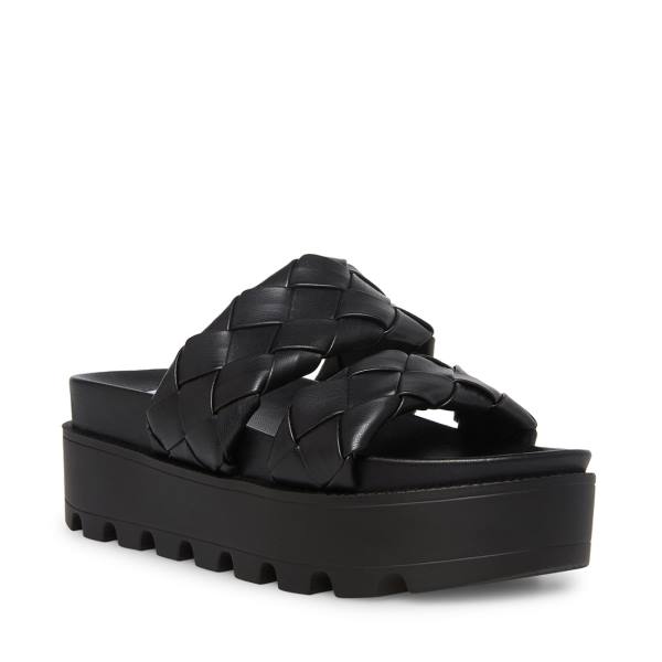 Sandały Damskie Steve Madden Briar Czarne | SM-105GR