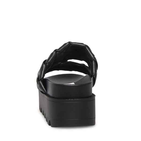 Sandały Damskie Steve Madden Briar Czarne | SM-105GR