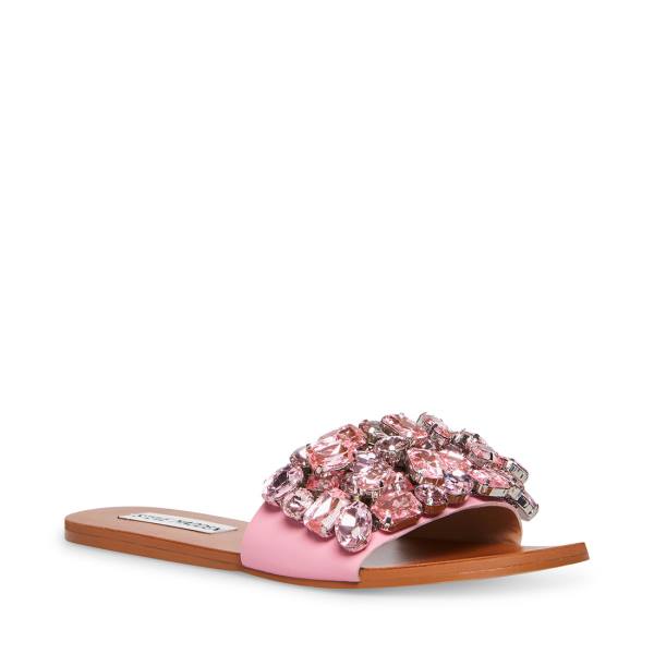 Sandały Damskie Steve Madden Brielle Różowe | SM-607RT
