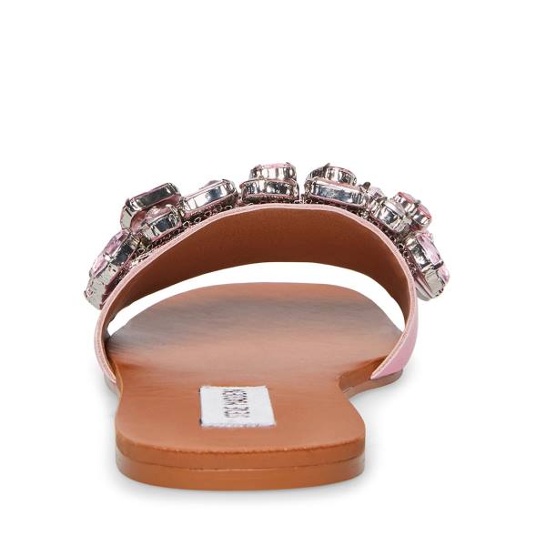Sandały Damskie Steve Madden Brielle Różowe | SM-607RT