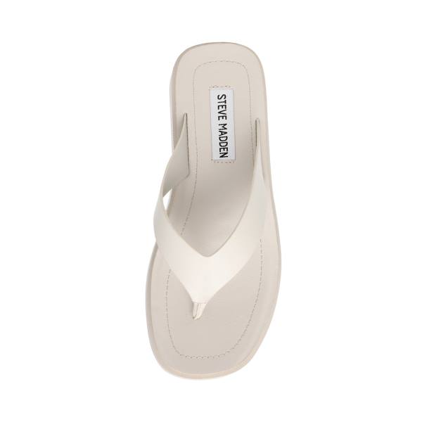 Sandały Damskie Steve Madden Carlene Bone Beżowe | SM-496NL
