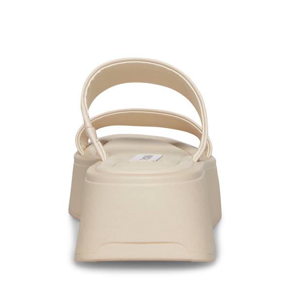 Sandały Damskie Steve Madden Dorian Bone Beżowe | SM-139CD