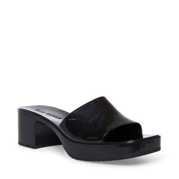 Sandały Damskie Steve Madden Harlin Czarne | SM-174KQ