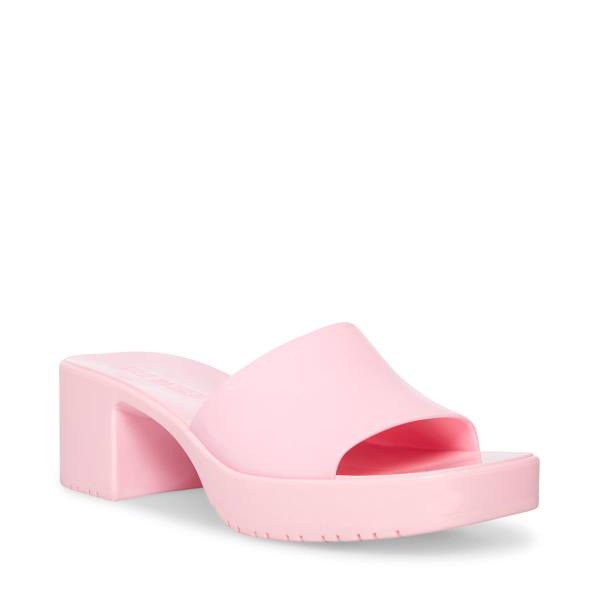 Sandały Damskie Steve Madden Harlin Różowe | SM-806NS