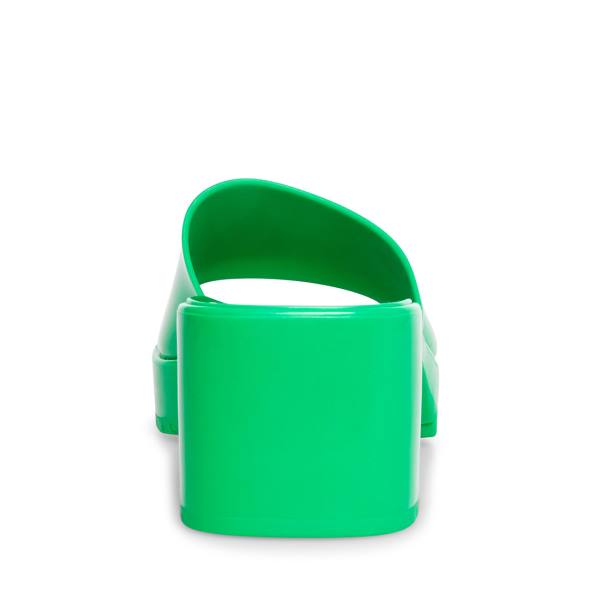 Sandały Damskie Steve Madden Harlin Zielone | SM-673CO