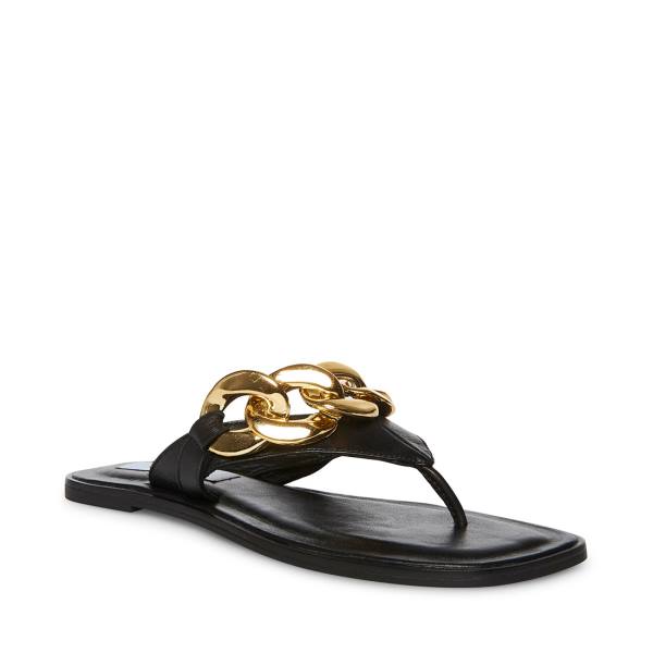 Sandały Damskie Steve Madden Hazel Czarne | SM-264LE