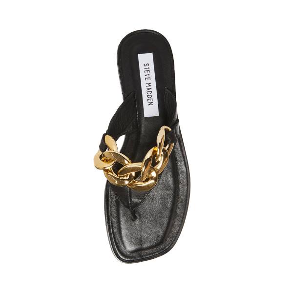 Sandały Damskie Steve Madden Hazel Czarne | SM-264LE