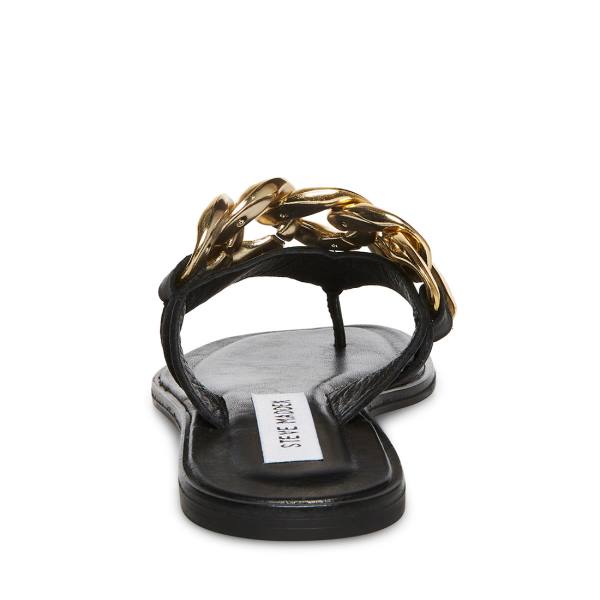 Sandały Damskie Steve Madden Hazel Czarne | SM-264LE