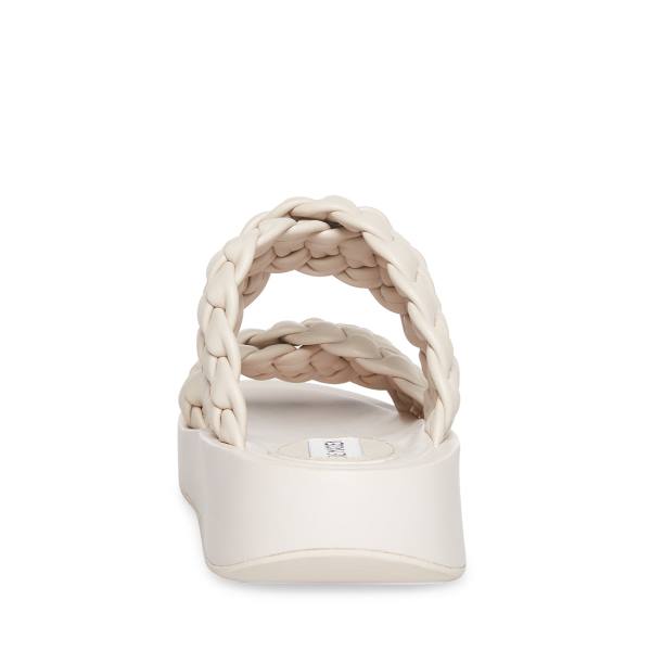 Sandały Damskie Steve Madden Helsa Bone Beżowe | SM-827KG