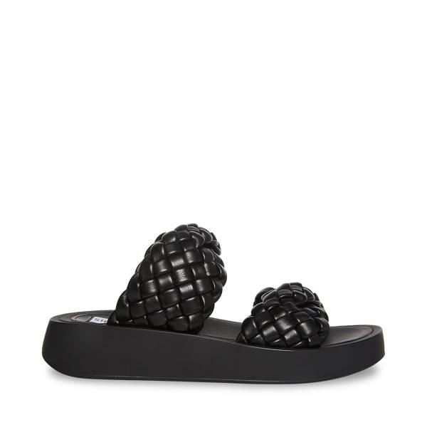 Sandały Damskie Steve Madden Helsa Czarne | SM-459GM