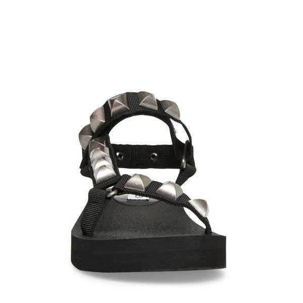 Sandały Damskie Steve Madden Henley-s Czarne | SM-710LC