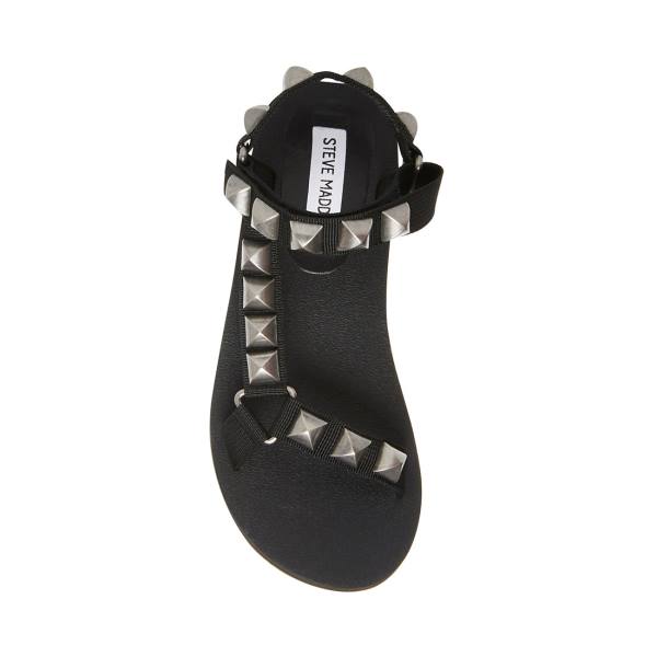 Sandały Damskie Steve Madden Henley-s Czarne | SM-710LC