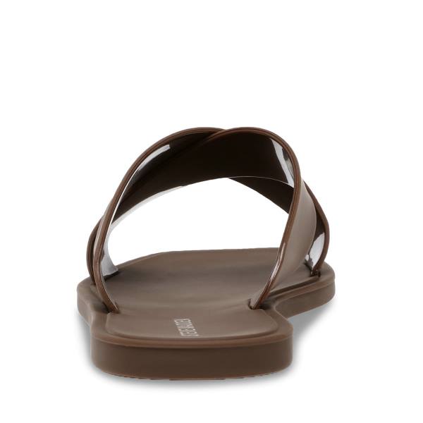 Sandały Damskie Steve Madden Horizon Brązowe | SM-570SK