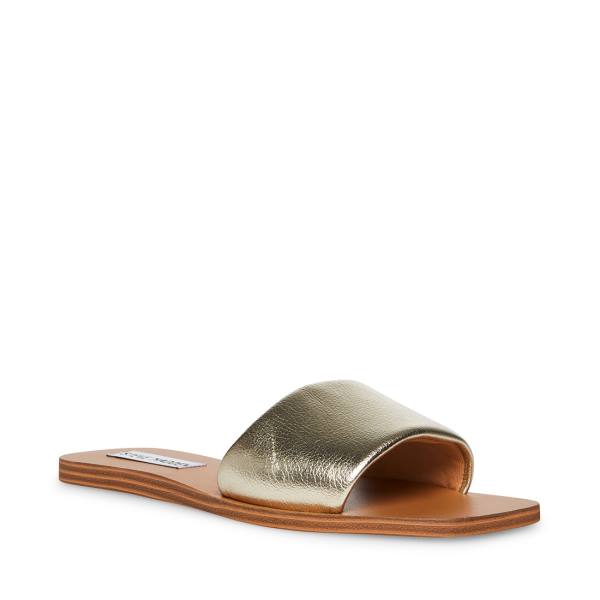 Sandały Damskie Steve Madden Isabel Złote | SM-693NT