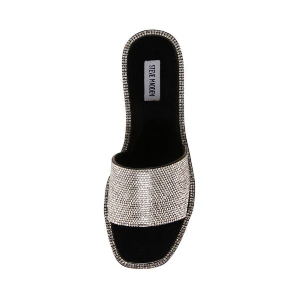 Sandały Damskie Steve Madden Jacelyn Czarne | SM-086XE