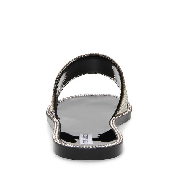 Sandały Damskie Steve Madden Jacelyn Czarne | SM-086XE