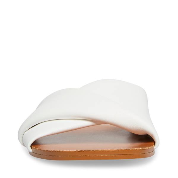Sandały Damskie Steve Madden Kendria Białe | SM-850PO