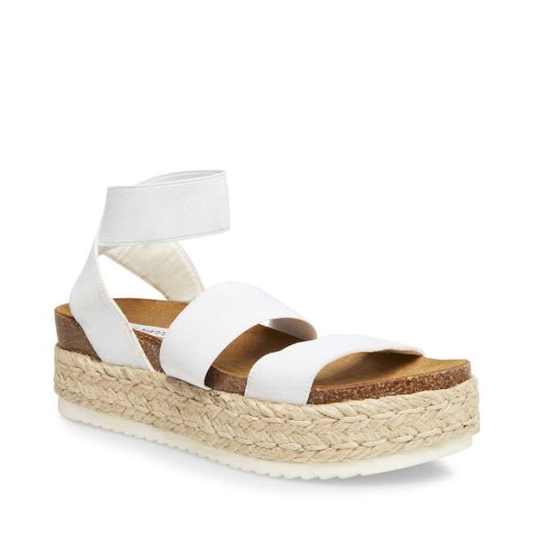 Sandały Damskie Steve Madden Kimmie Białe | SM-950AJ
