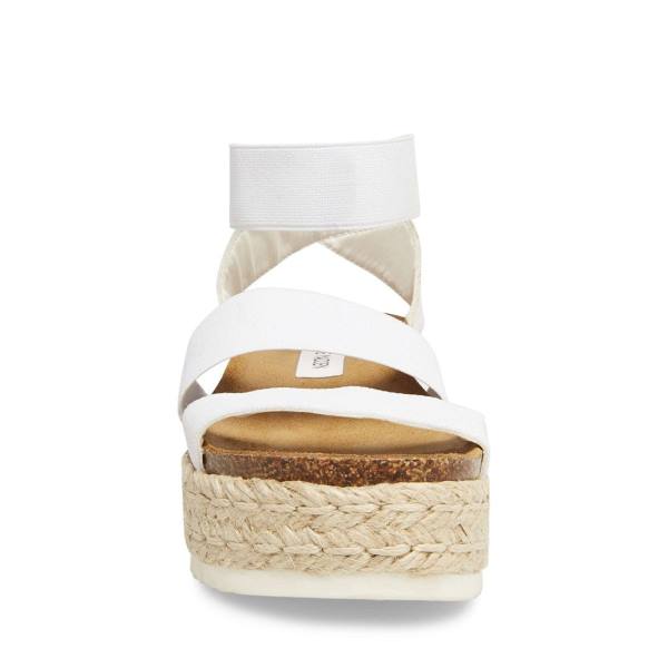 Sandały Damskie Steve Madden Kimmie Białe | SM-950AJ