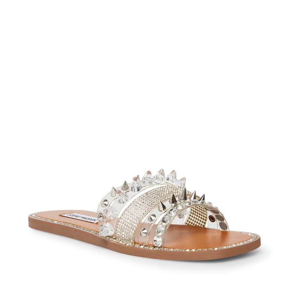 Sandały Damskie Steve Madden Leandra Clear | SM-658QA