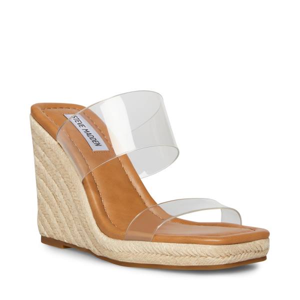 Sandały Damskie Steve Madden Mackie Clear | SM-794FS