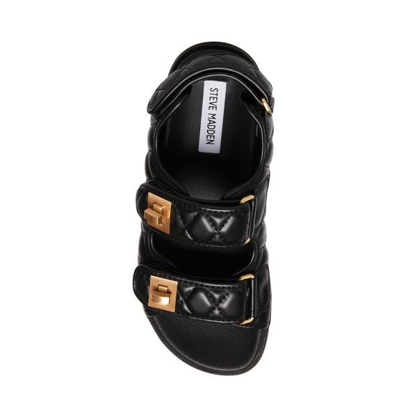 Sandały Damskie Steve Madden Margie Czarne Kolorowe | SM-270QW