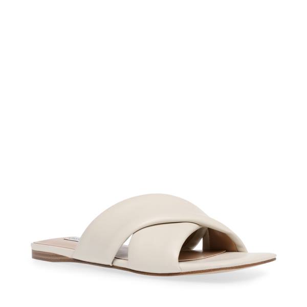 Sandały Damskie Steve Madden Marshal Bone Beżowe | SM-751AT